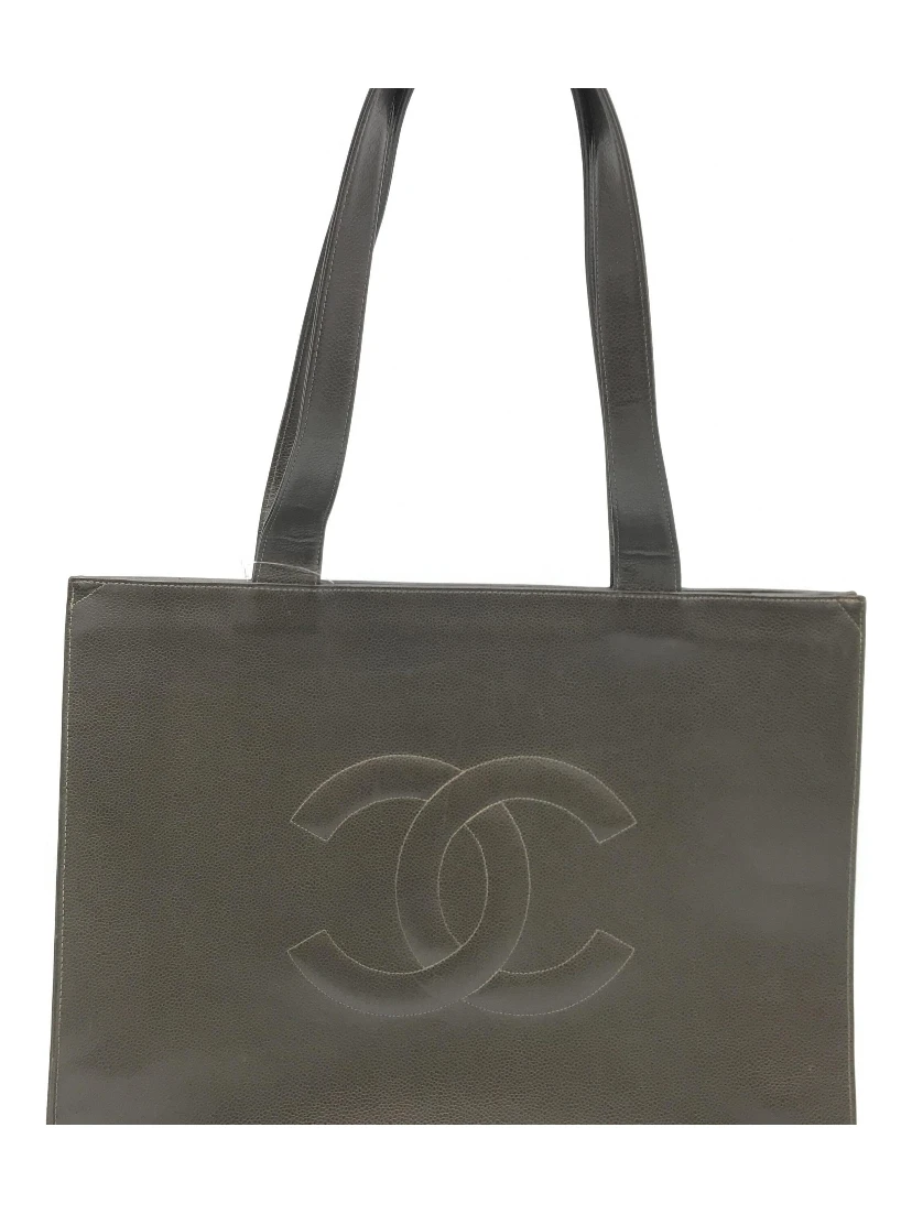CC Caviar Tote Bag