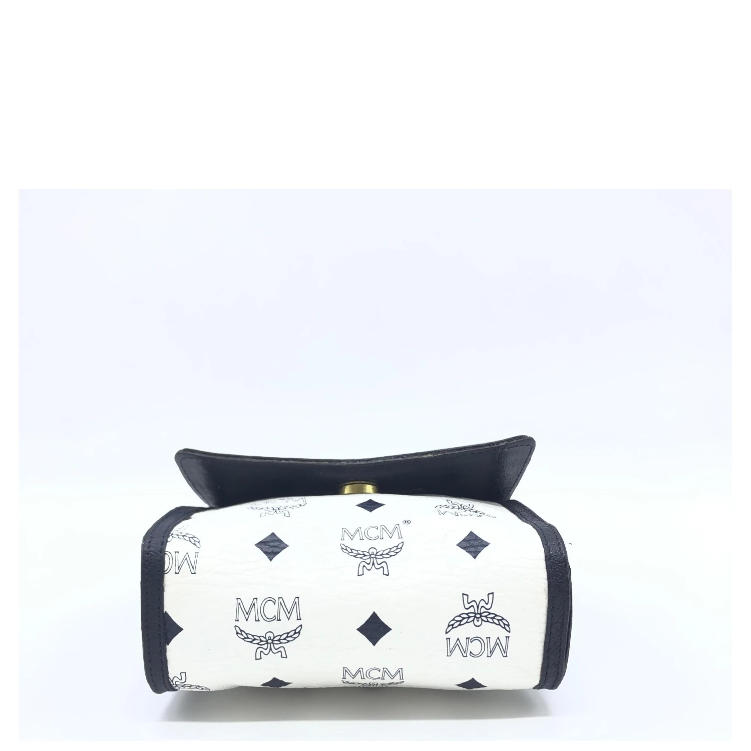 Mini Crossbody Bag White Visetos