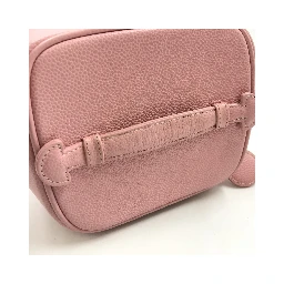 Pink Caviar Vanity Case With Zipper