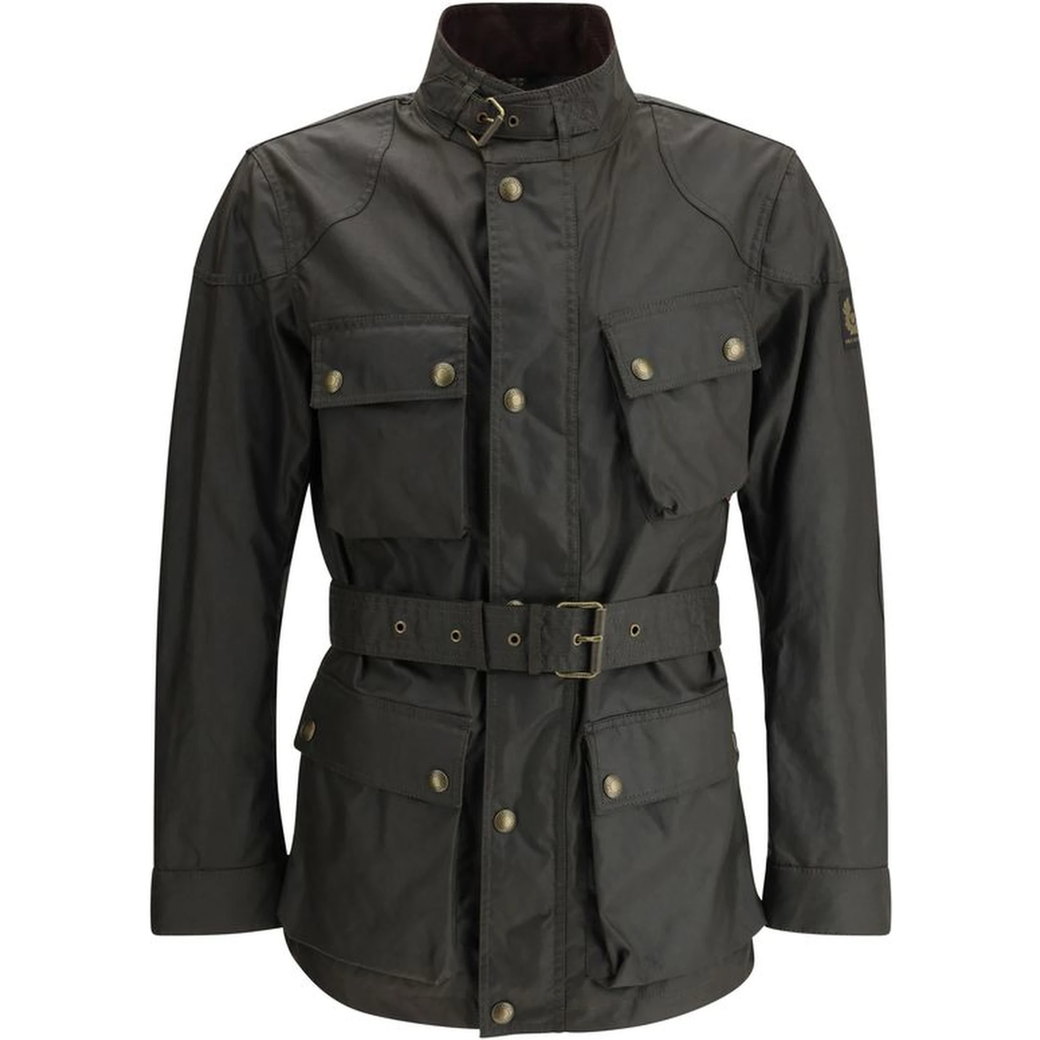 Bicolor Cotton Rain Coat