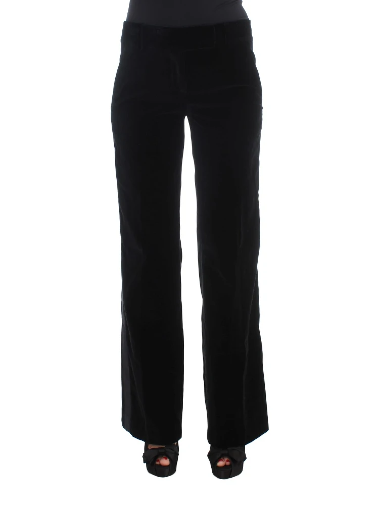 Black Viscose Pants