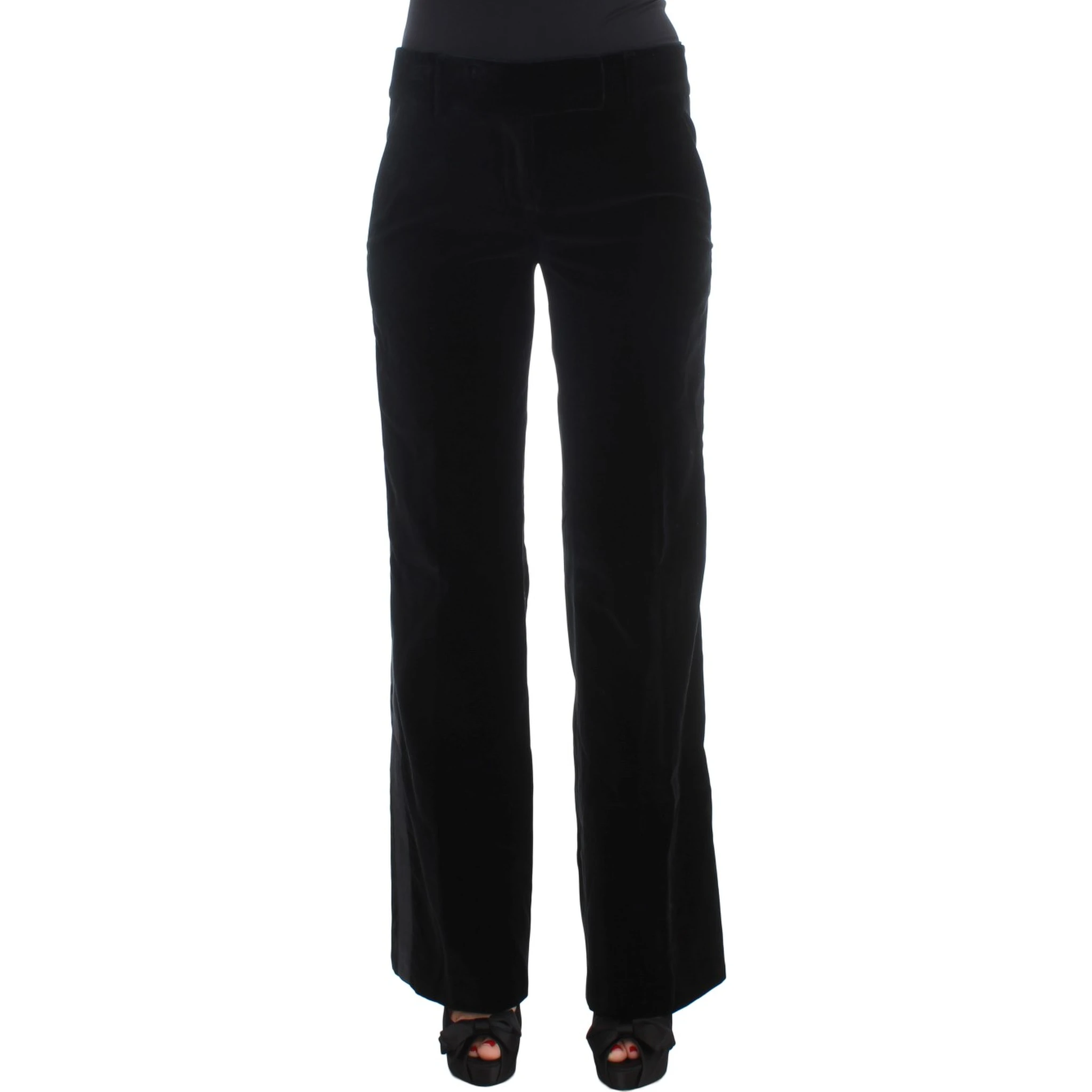 Black Viscose Pants