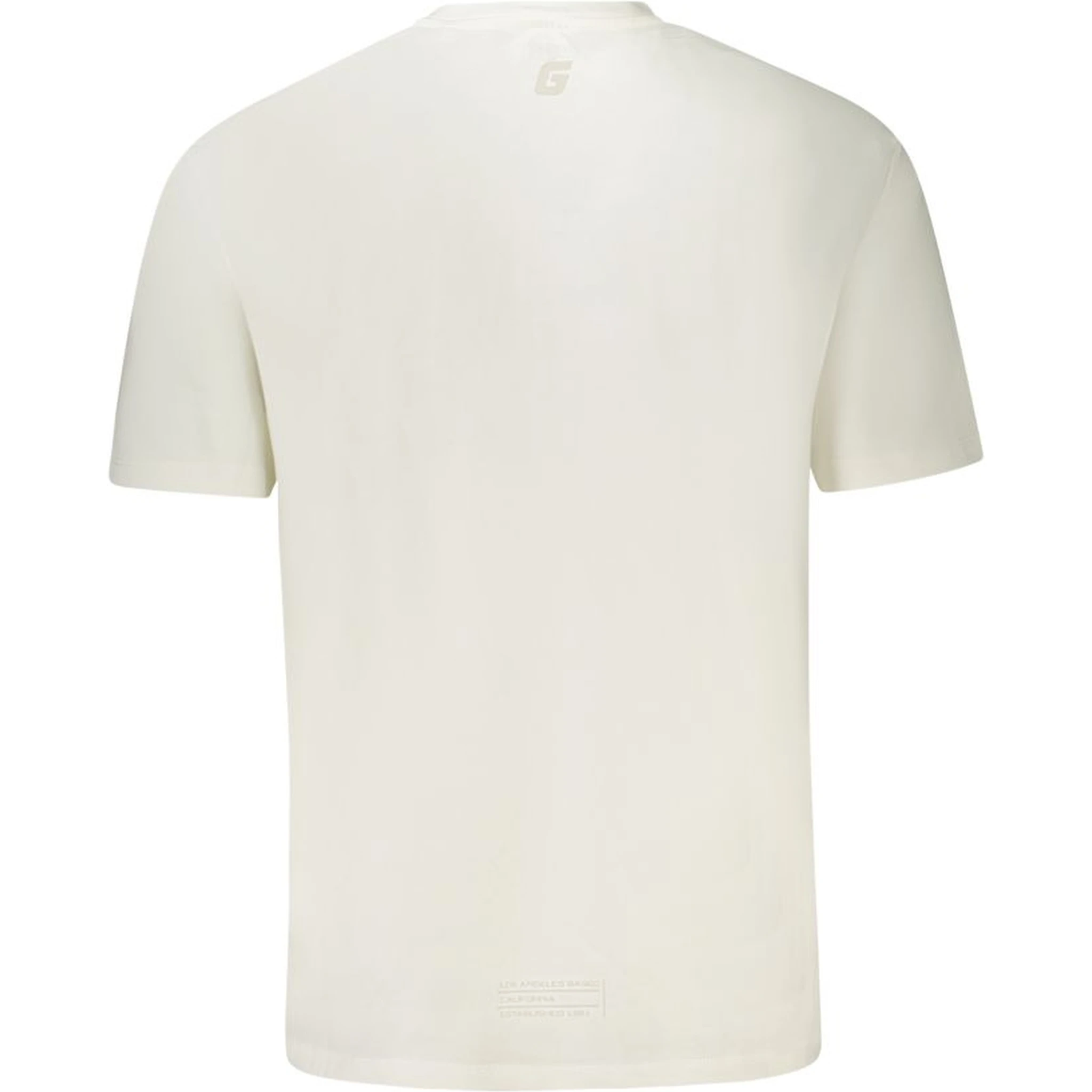 White Cotton Men T-Shirt