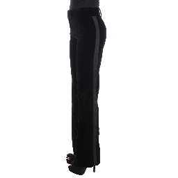 Black Viscose Pants