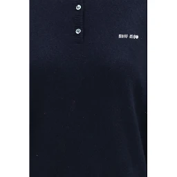 Blue Cashmere Sweatshirt