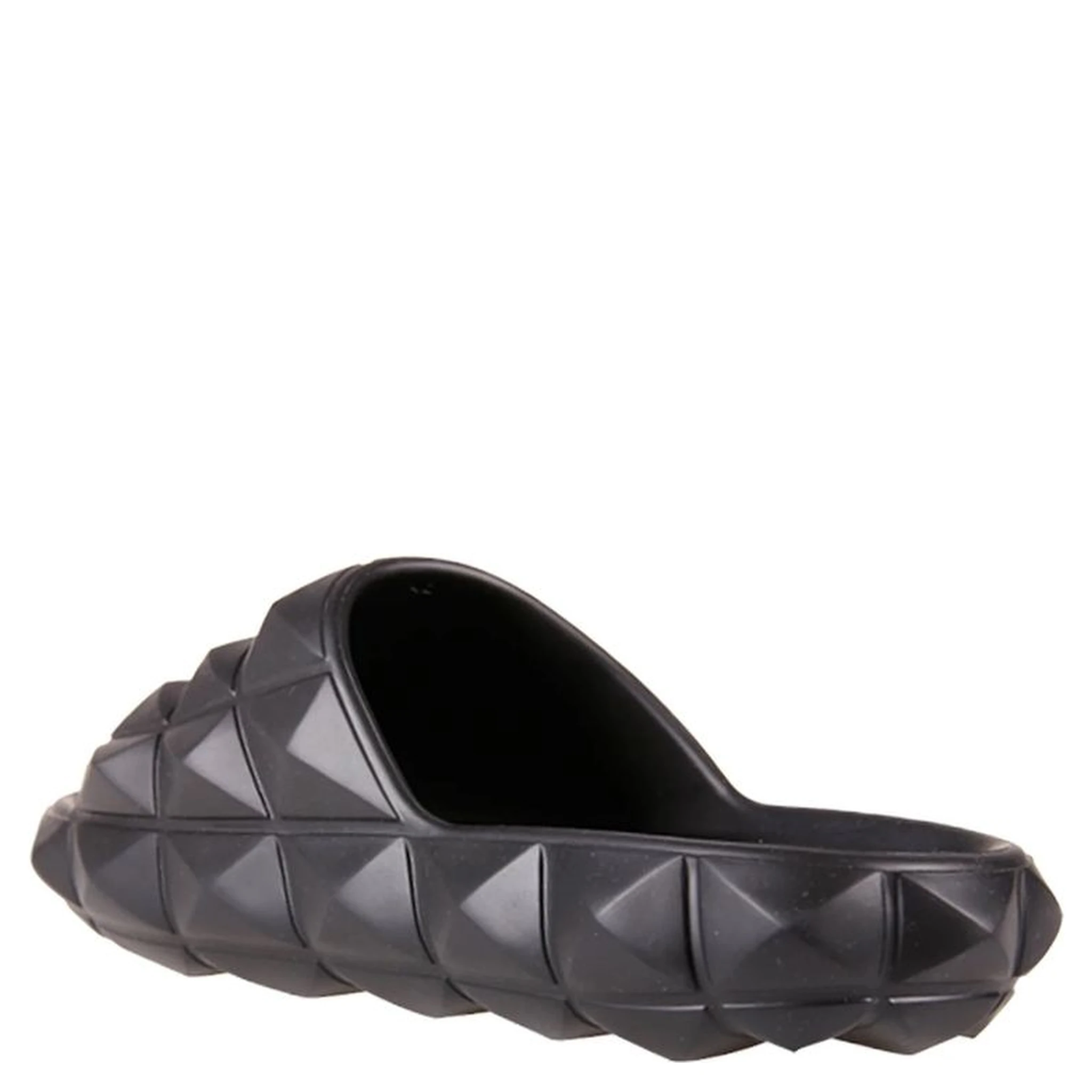 Black Rubber Slippers