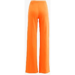 Orange Viscose Pants