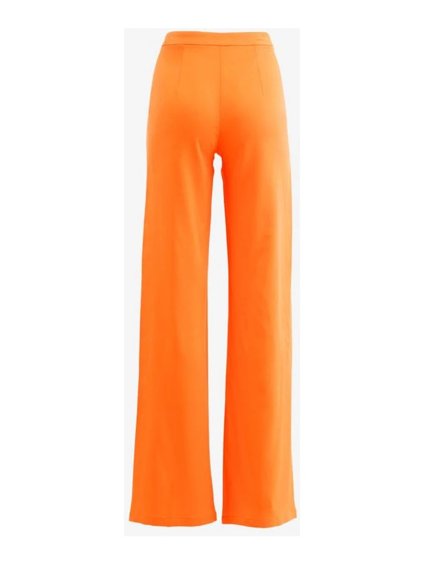 Orange Viscose Pants