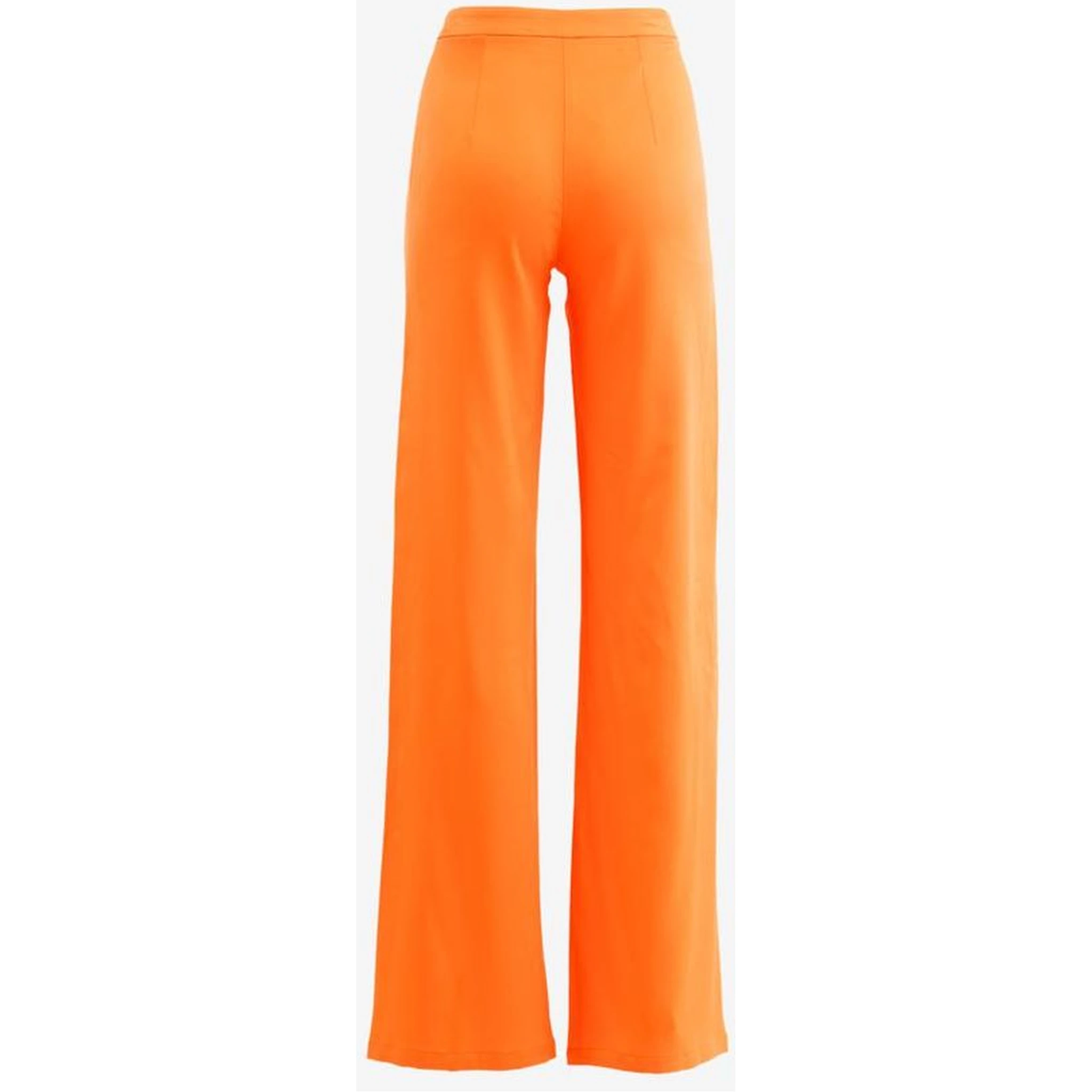Orange Viscose Pants