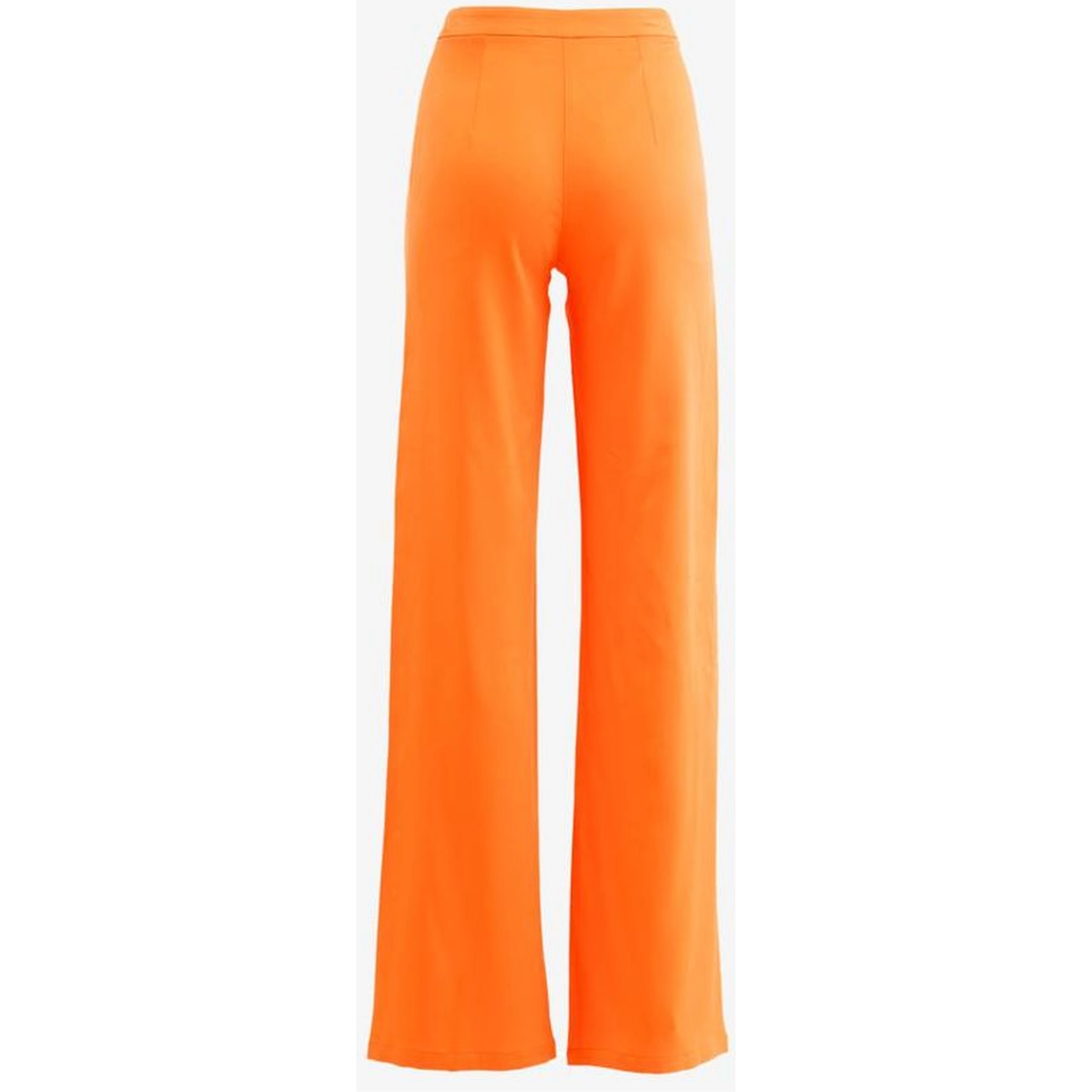 Orange Viscose Pants