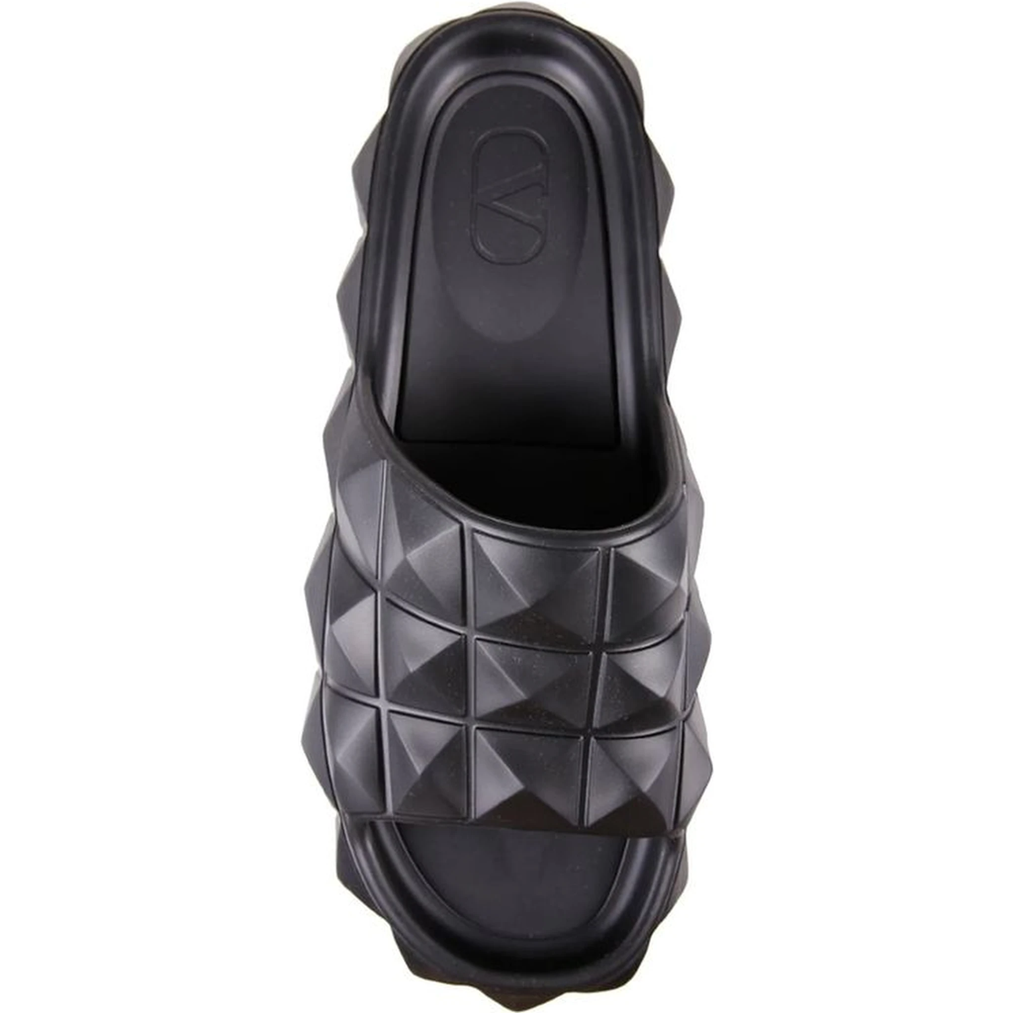 Black Rubber Slippers