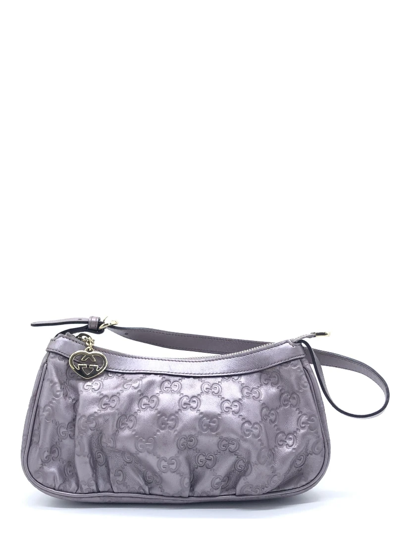 Metallic Guccissima Lovely Shoulder Bag