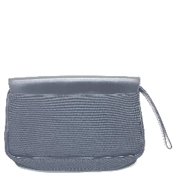 Black Leather Clutch Bag