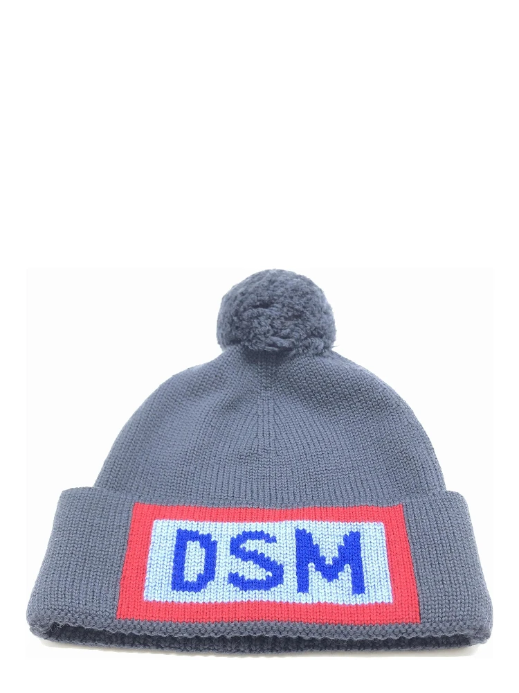Wool Knit Beanie With Logo Design