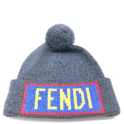 Wool Knit Beanie With Logo Design