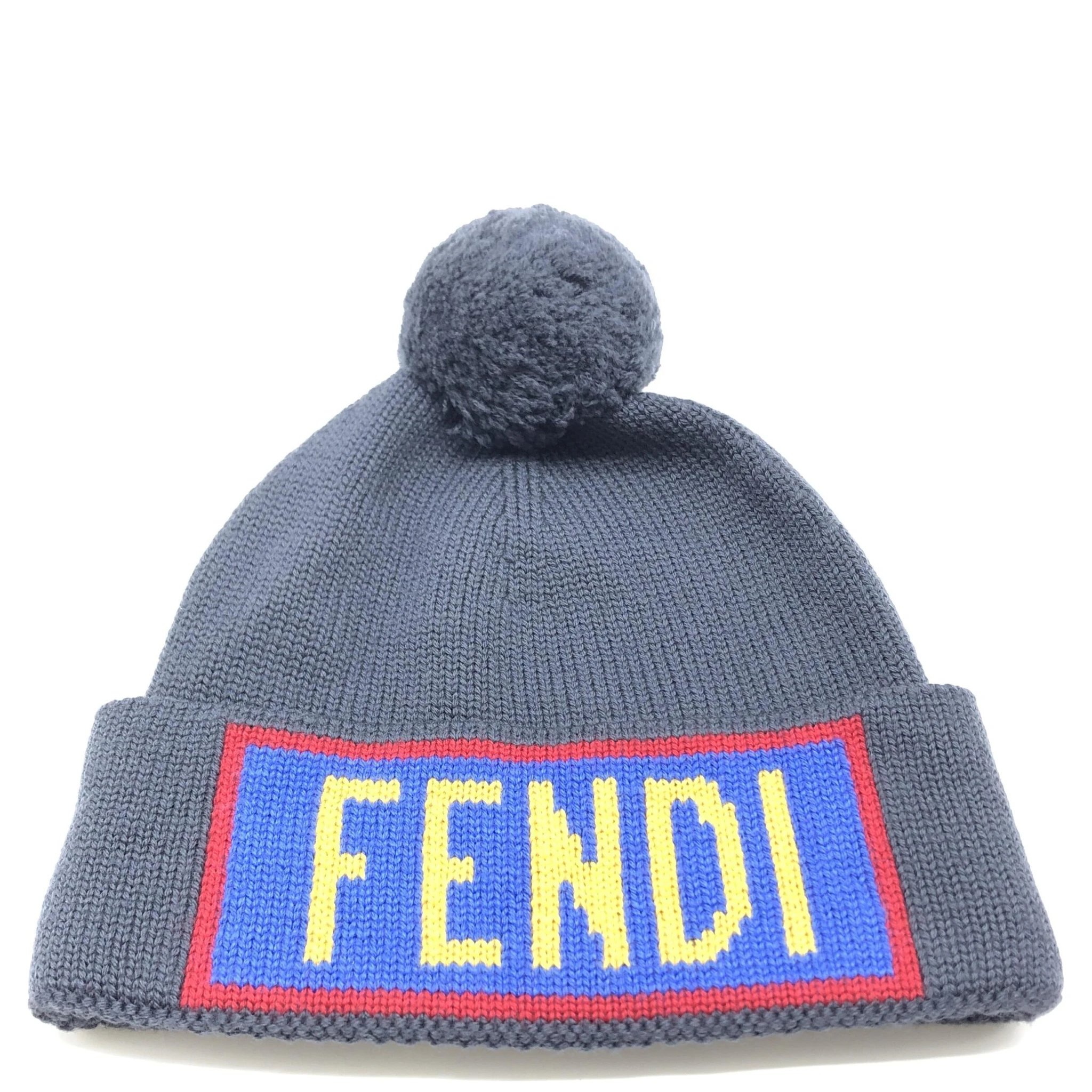 Wool Knit Beanie With Logo Design