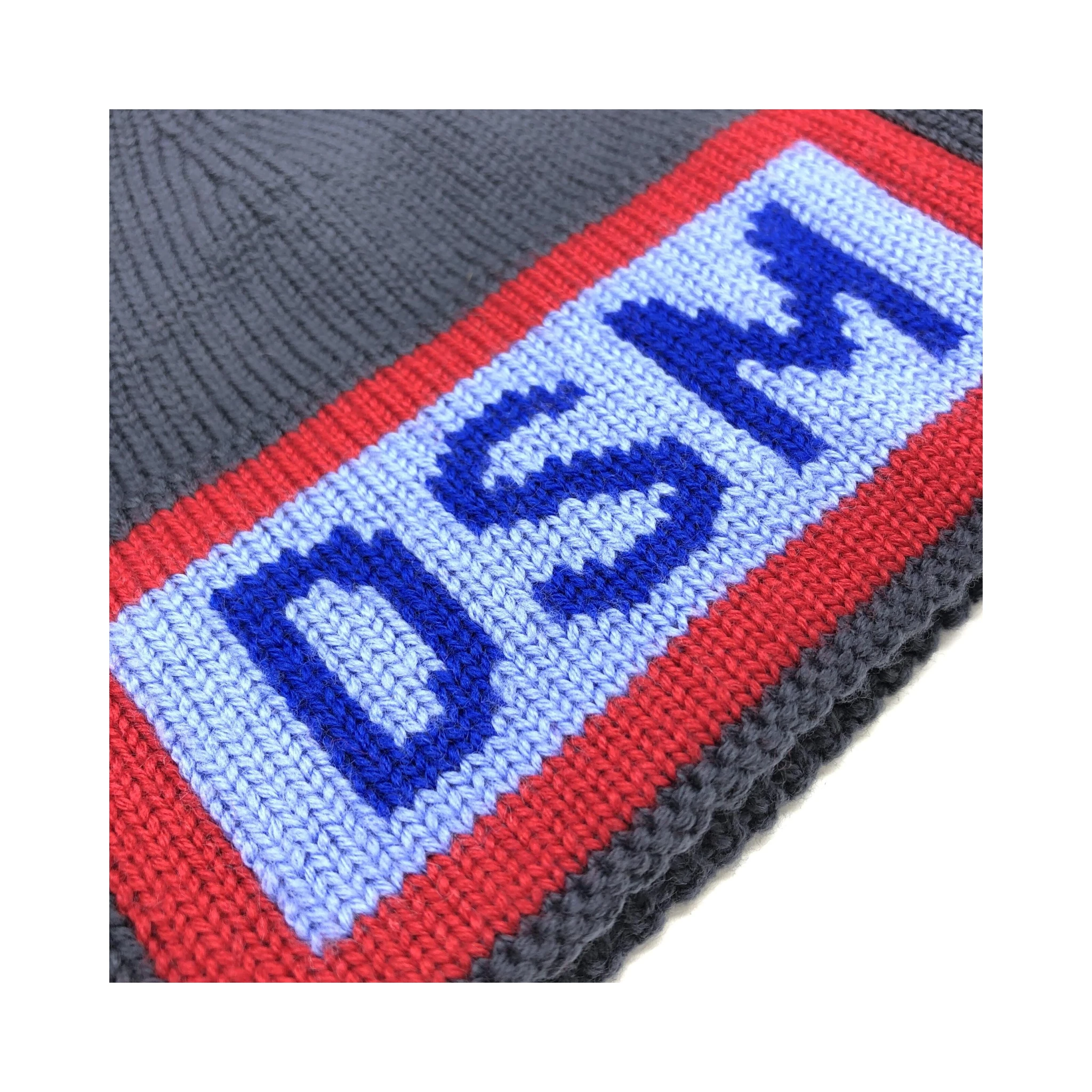 Wool Knit Beanie With Logo Design