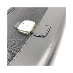 Black Leather Clutch Bag