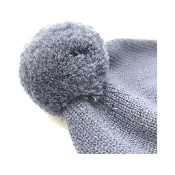 Wool Knit Beanie With Logo Design