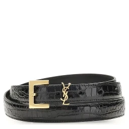 Black Calf Leather Bos Taurus Regular Belt