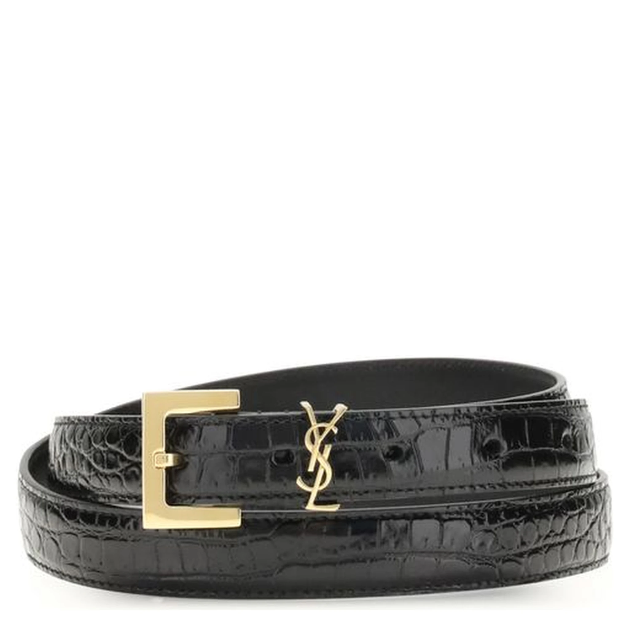 Black Calf Leather Bos Taurus Regular Belt