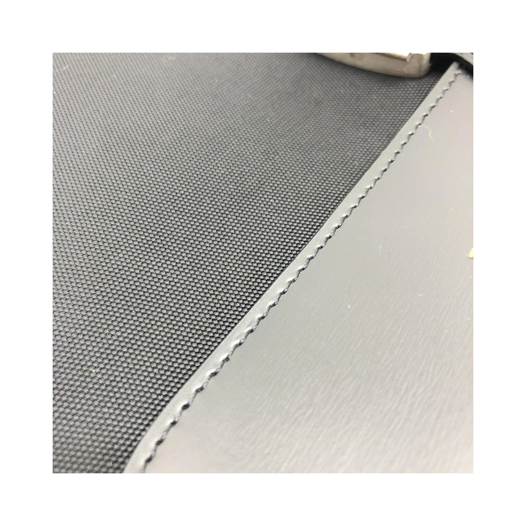 Black Leather Clutch Bag