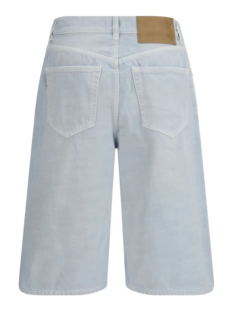 Blue Cotton Bermuda Shorts alternative