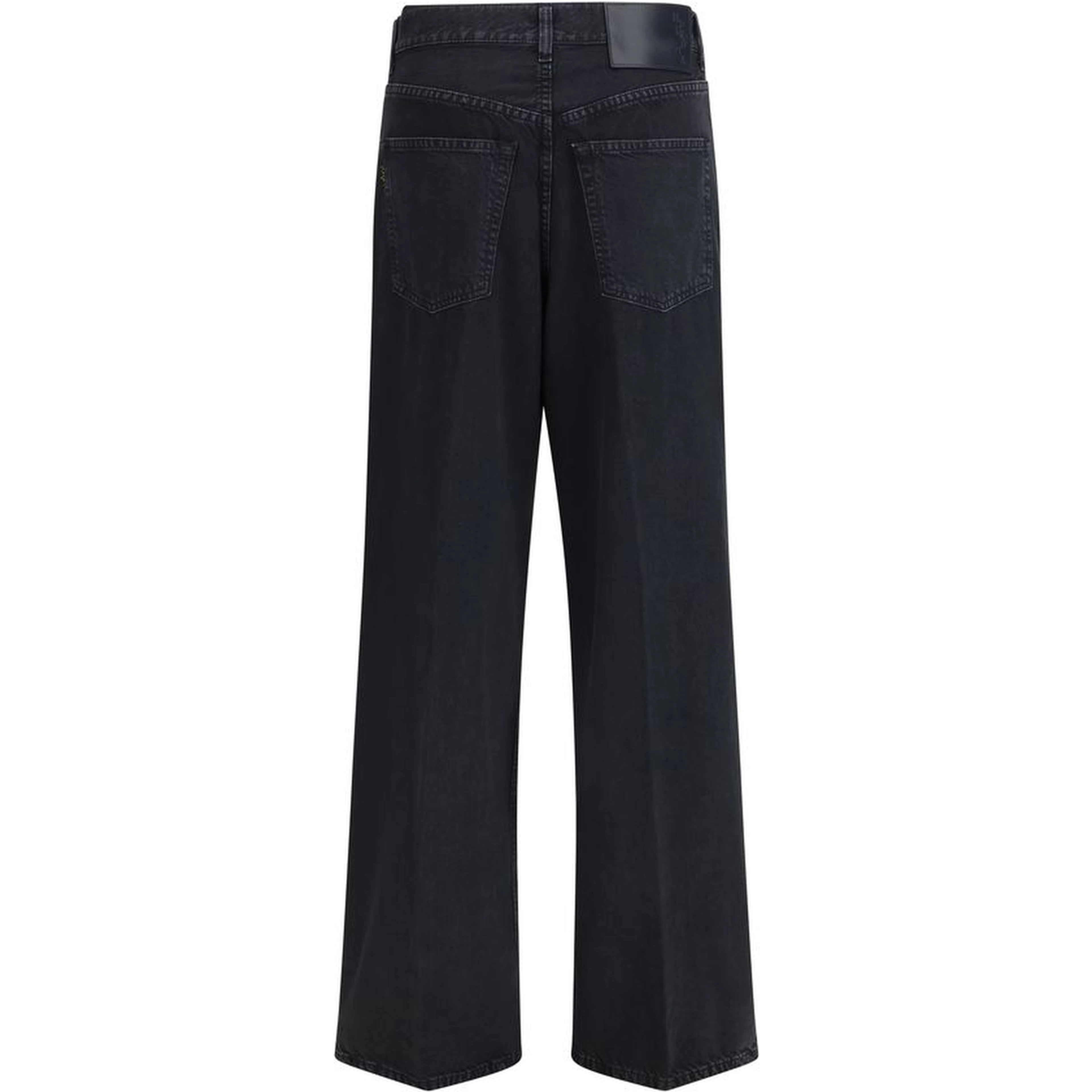 Black Cotton Jeans Denim