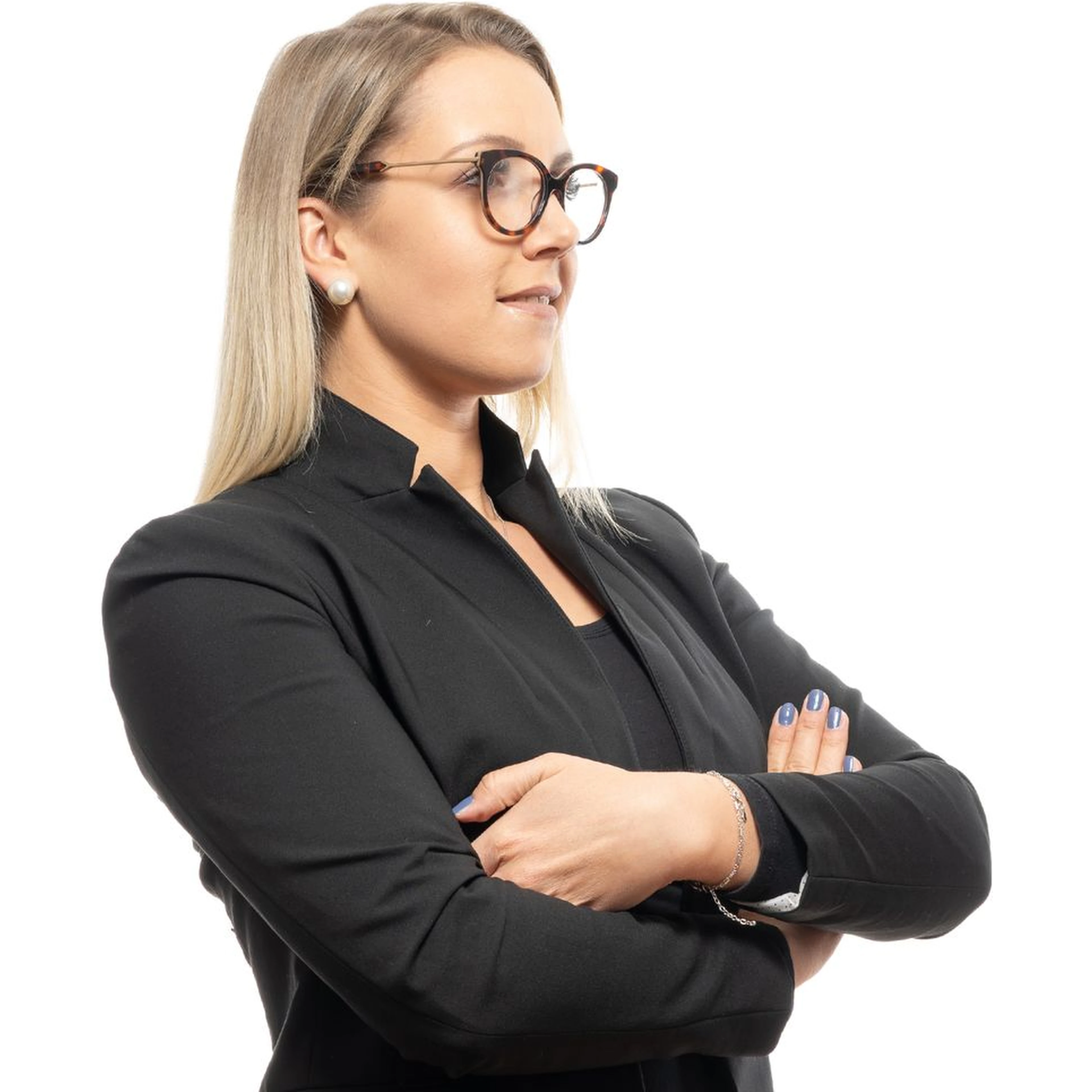 Brown Metal & Plastic Glasses (Frames)