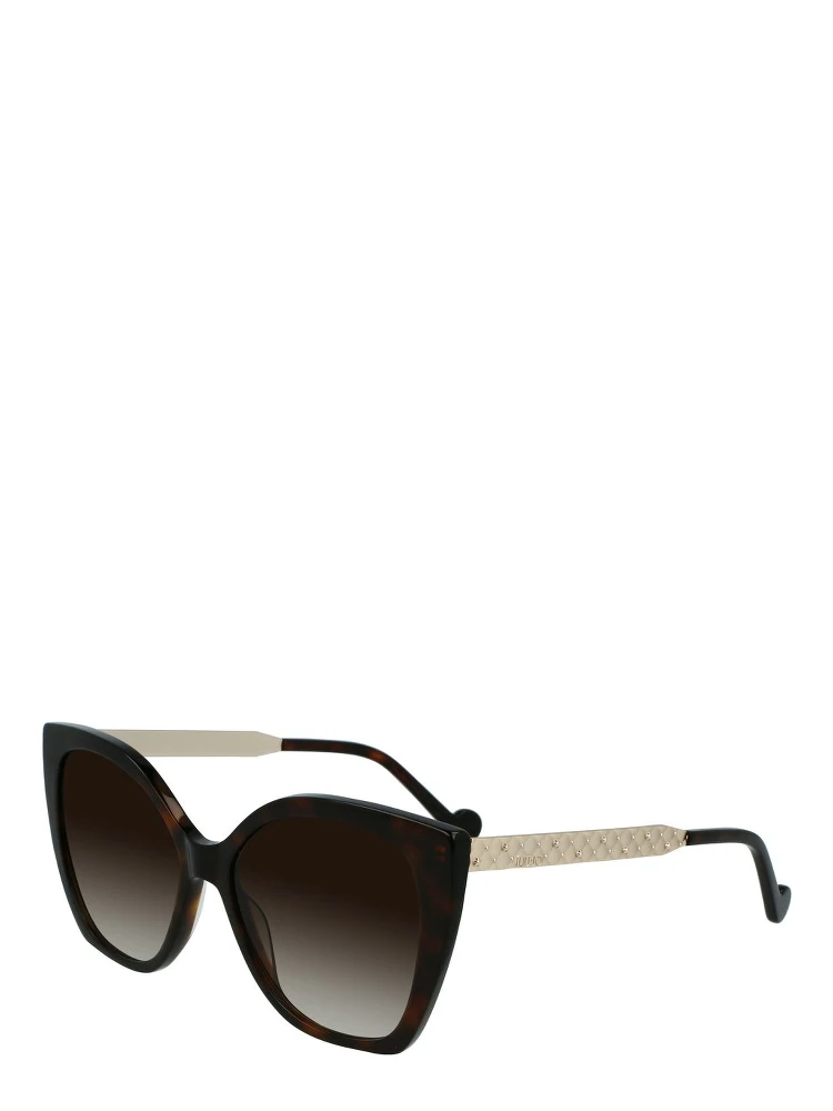 White Acetate Sunglasses
