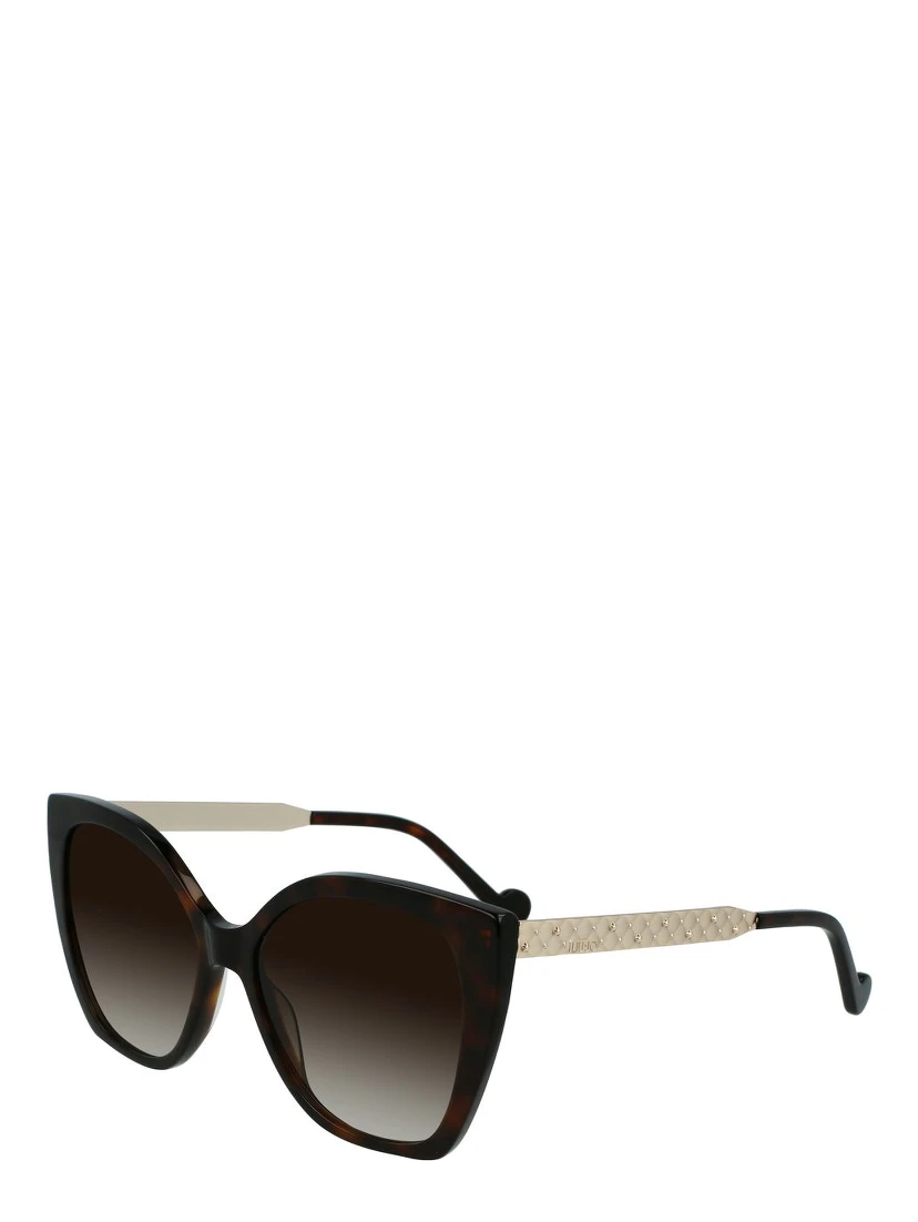 White Acetate Sunglasses