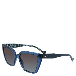 Blue Injected Sunglasses