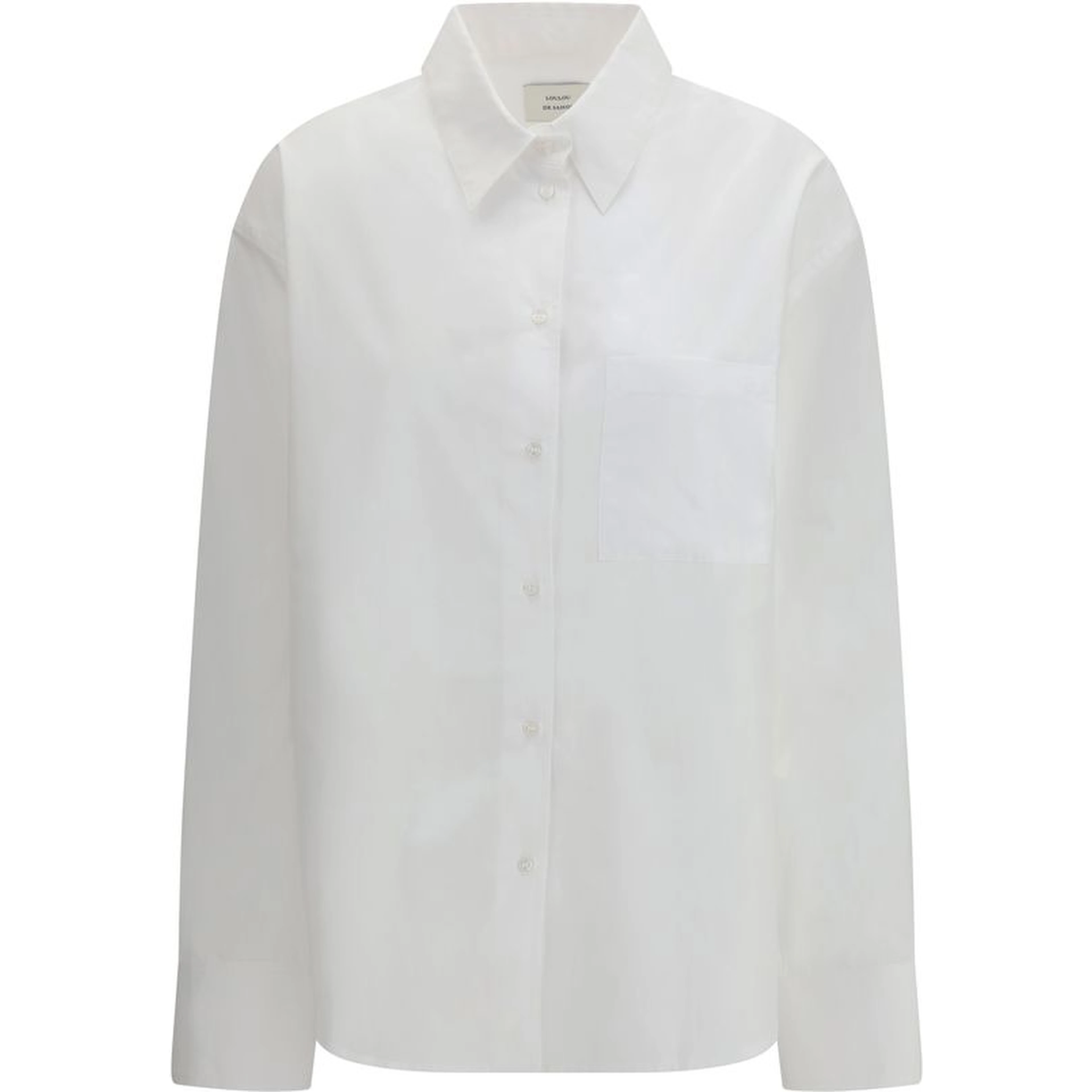 White Cotton Dress Shirt