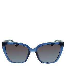 Blue Injected Sunglasses