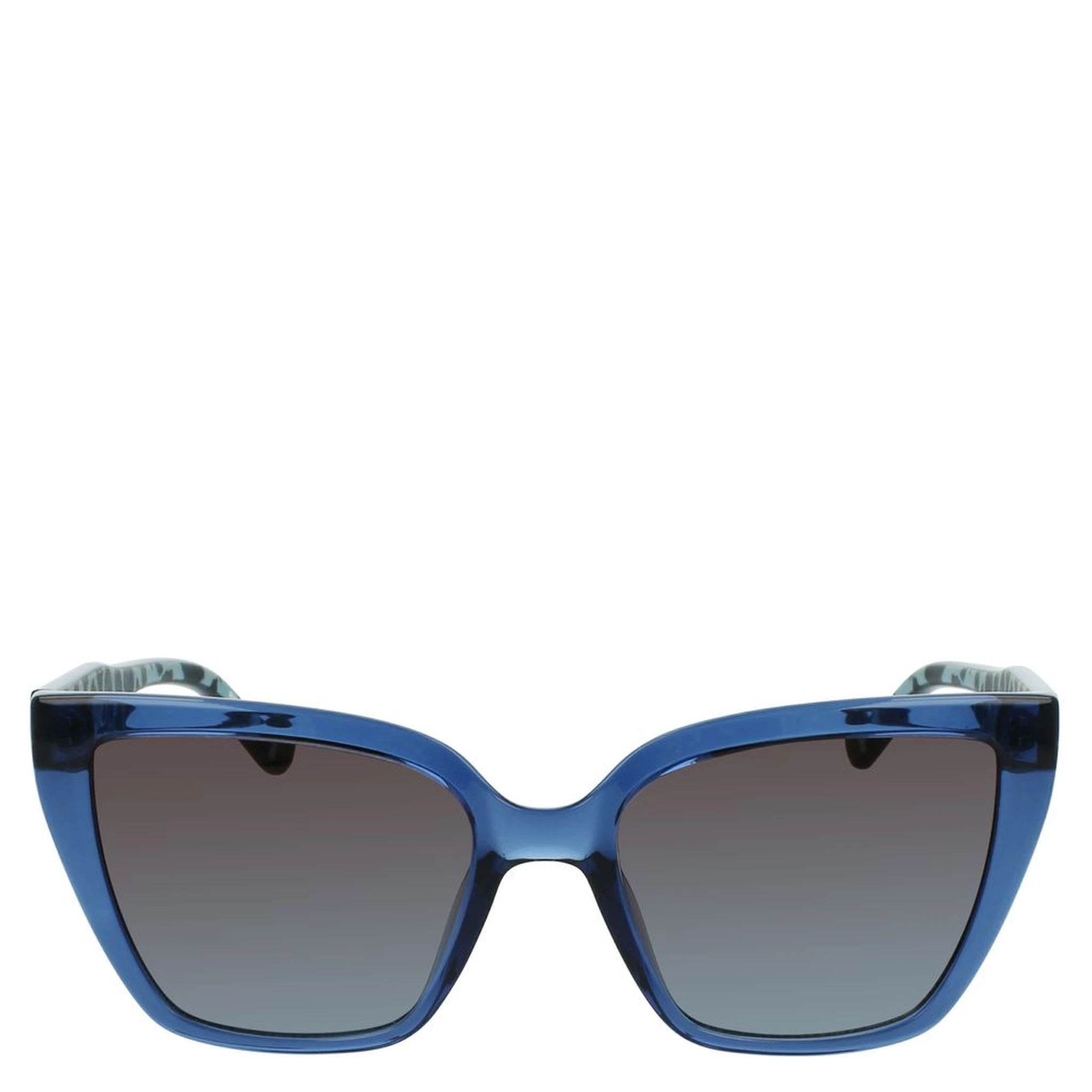 Blue Injected Sunglasses