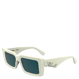 White Acetate Sunglasses