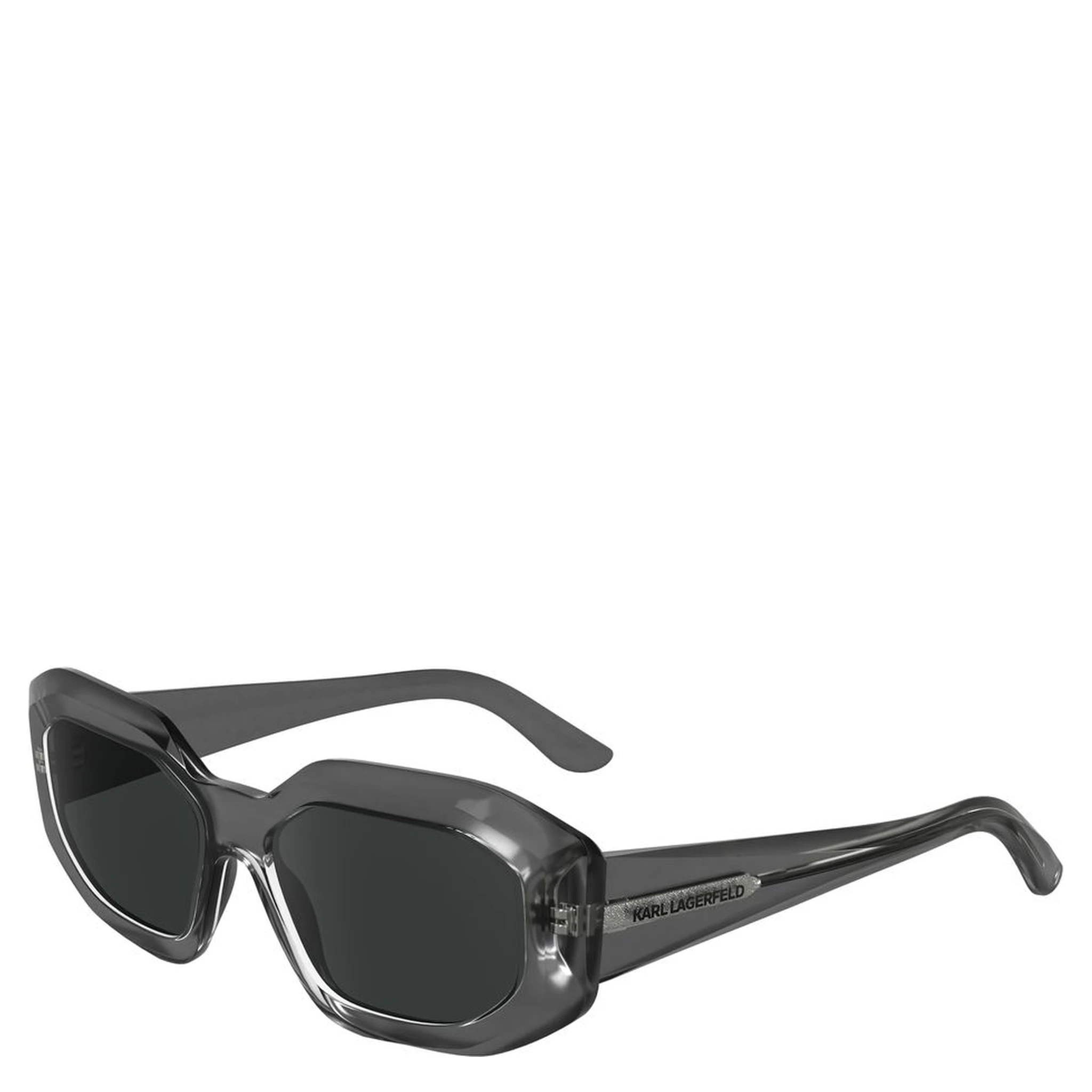 Gray Injected Sunglasses