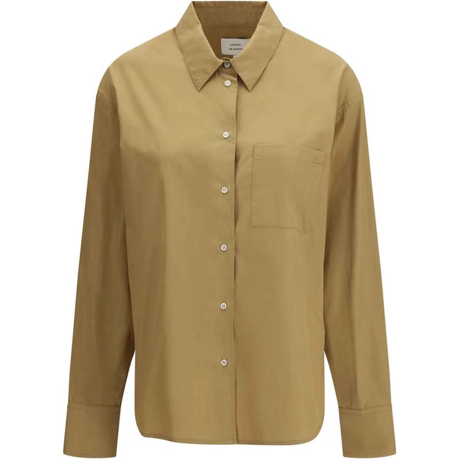 Beige Cotton Shirt
