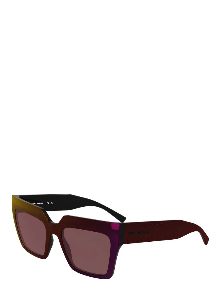 Multicolor Injected Sunglasses