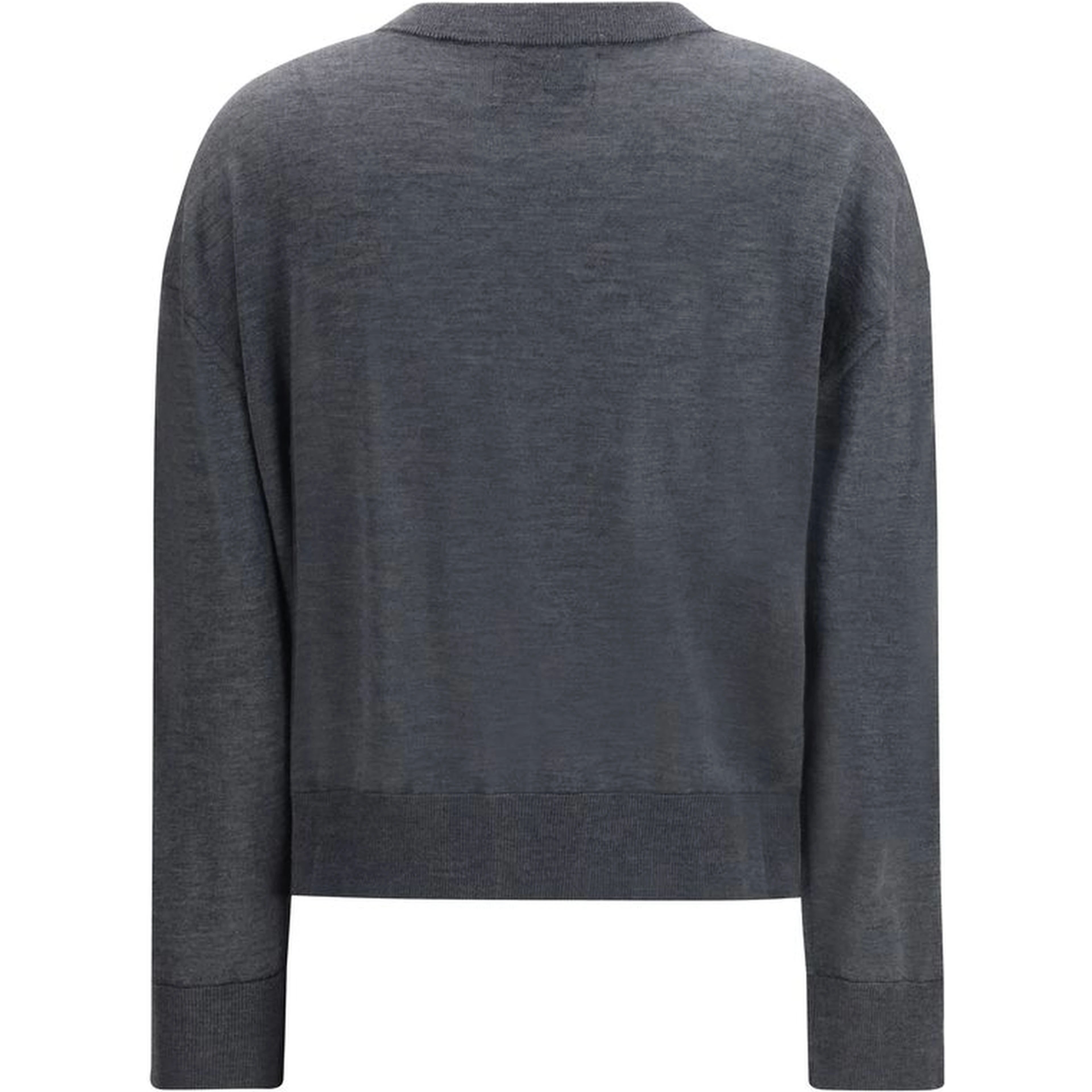 Gray Cashmere Cardigan