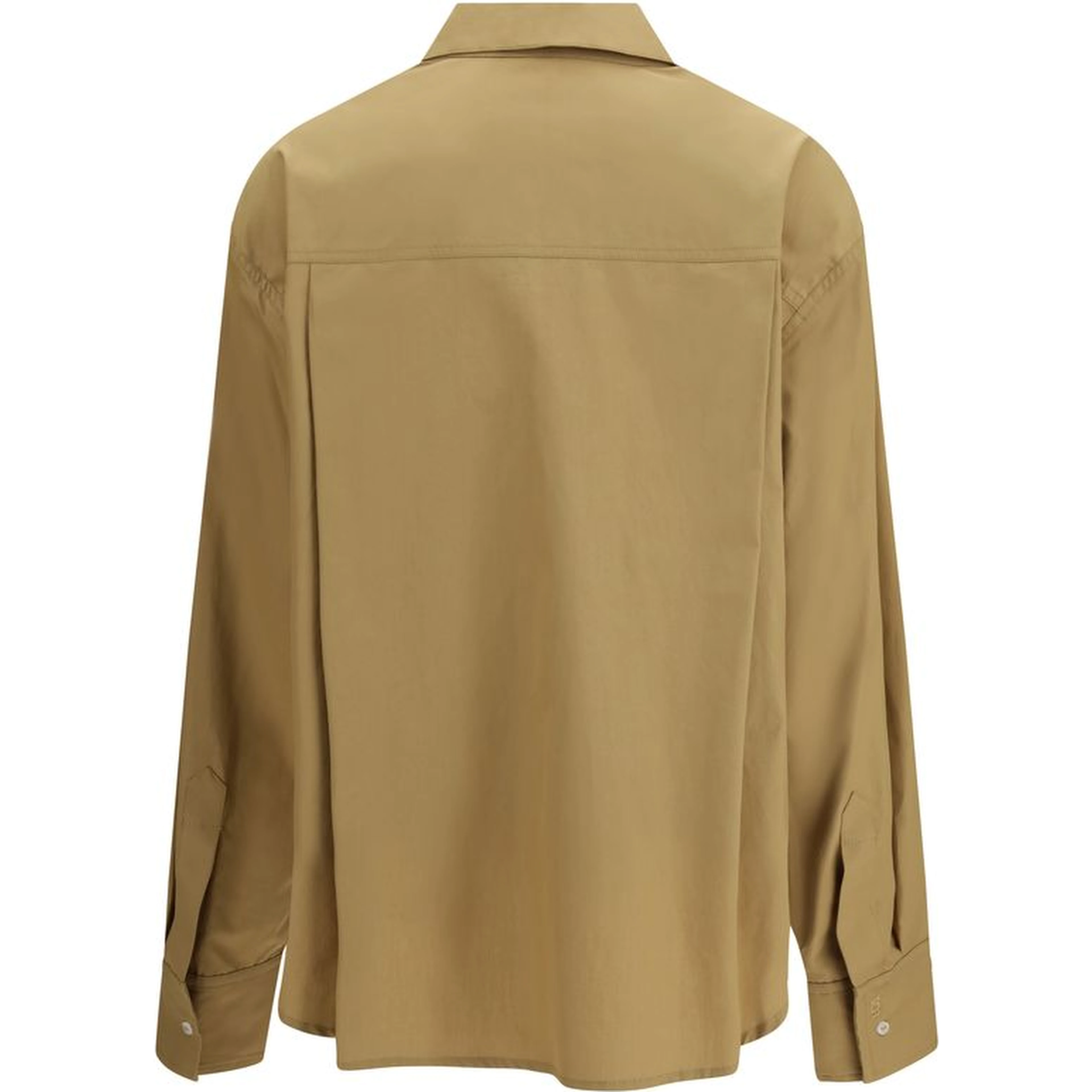 Beige Cotton Shirt