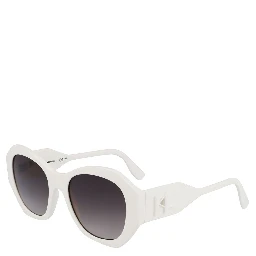 White Injected Sunglasses