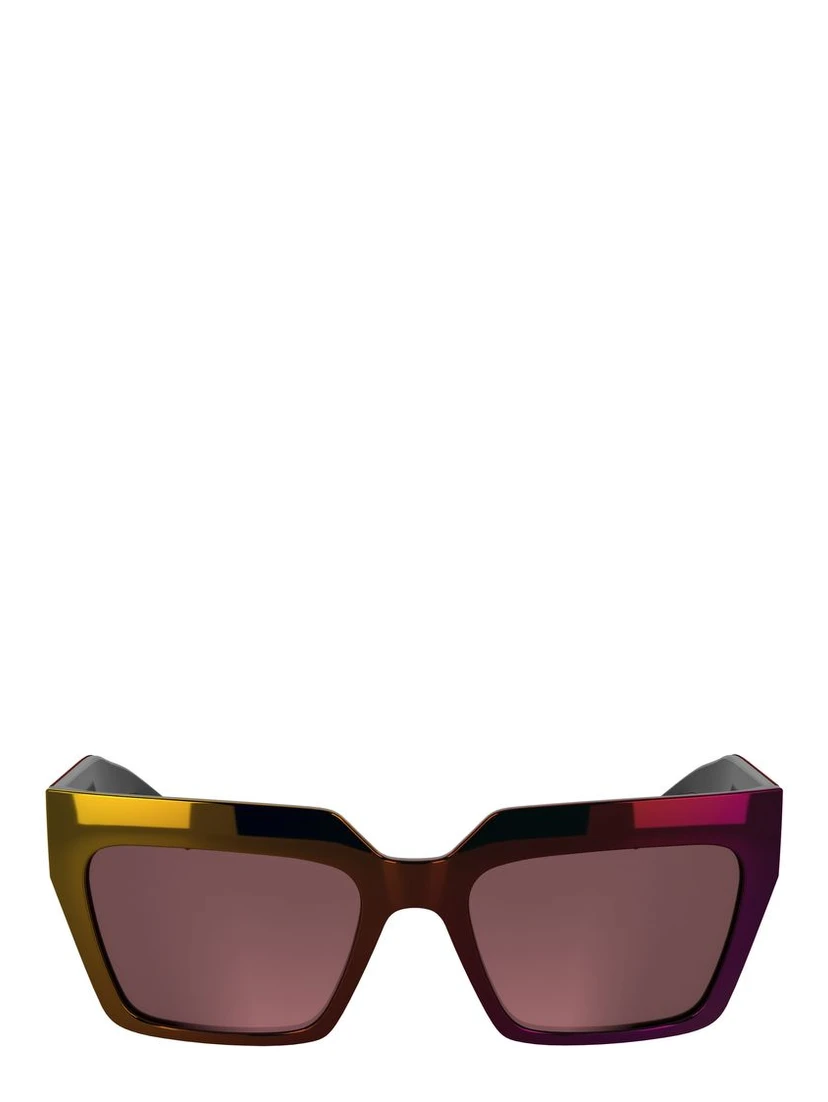 Multicolor Injected Sunglasses