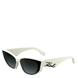 White Acetate Sunglasses