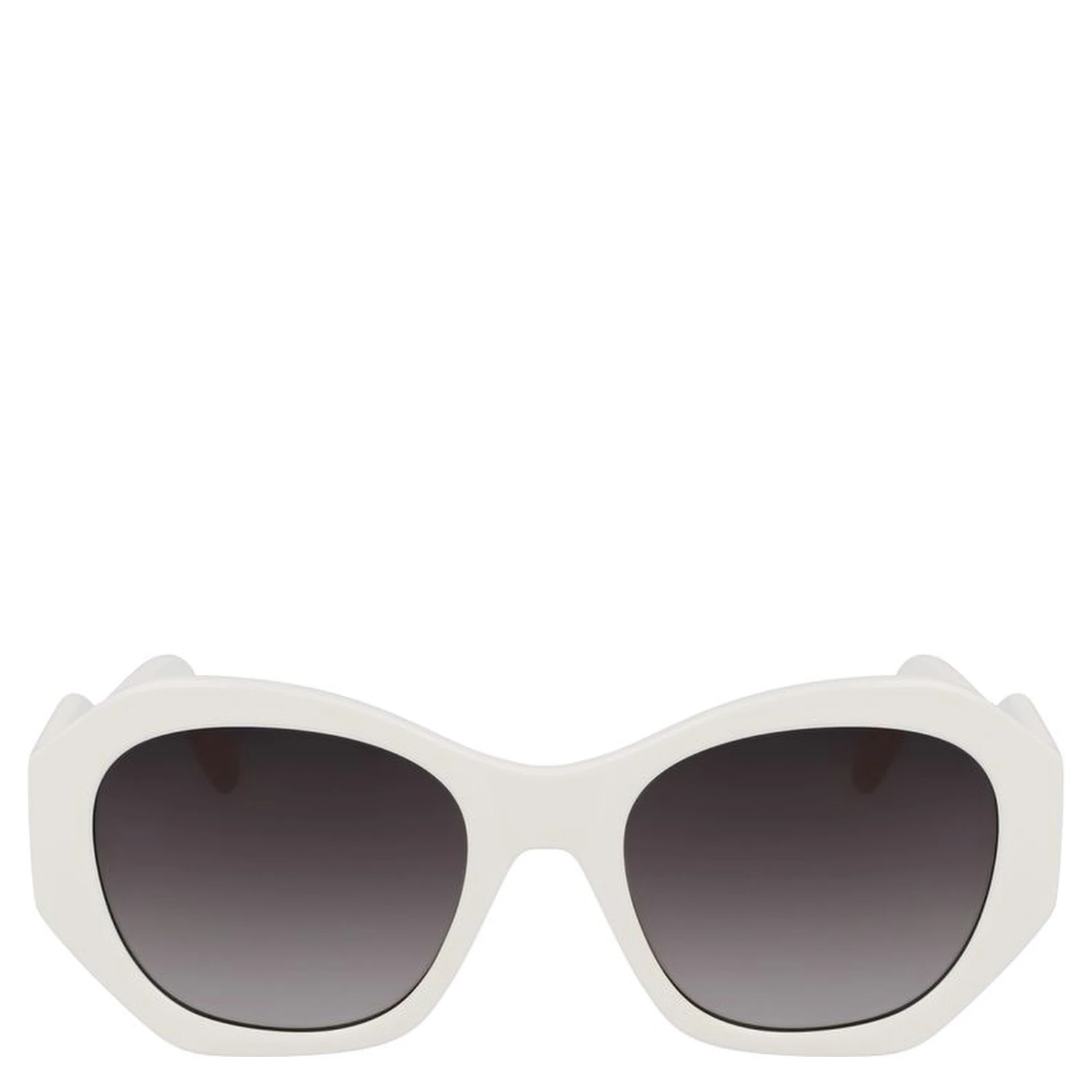 White Injected Sunglasses