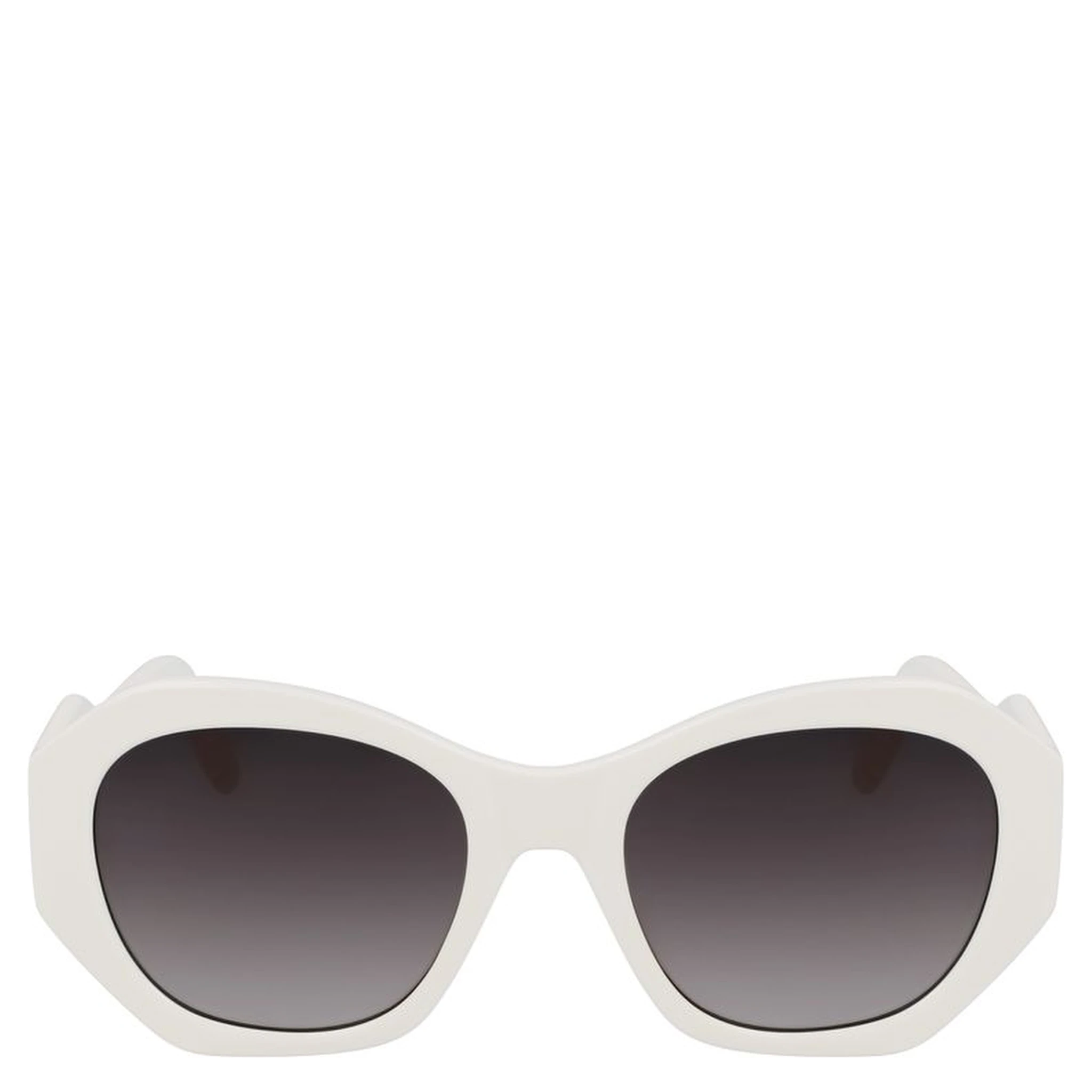 White Injected Sunglasses