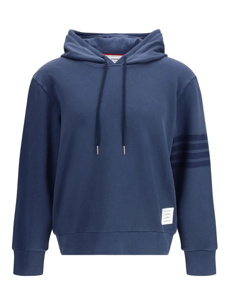 Blue Cotton Sweatshirt