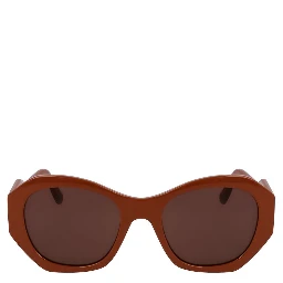 Brown Injected Sunglasses