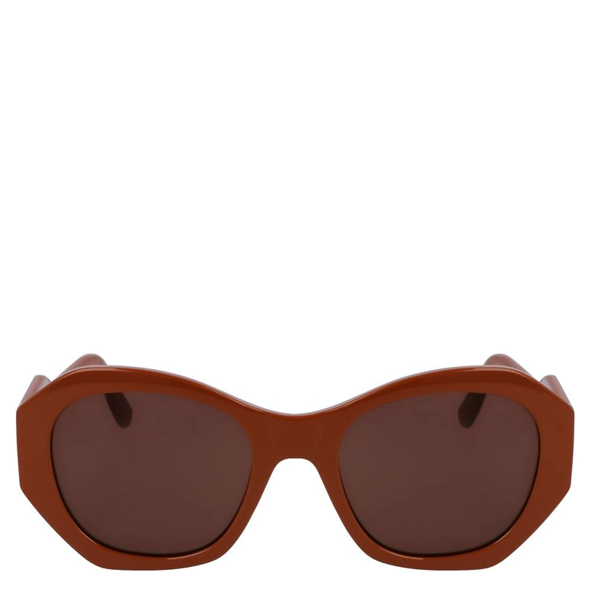 Brown Injected Sunglasses