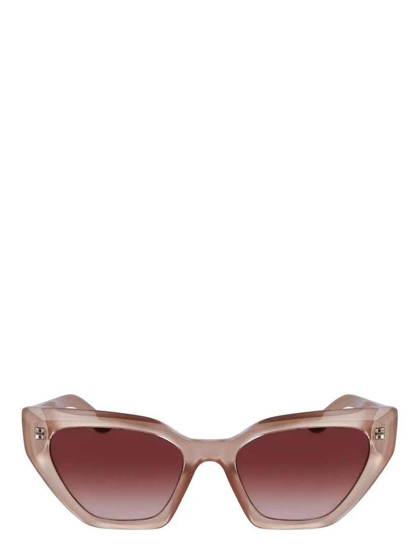Brown Injected Sunglasses